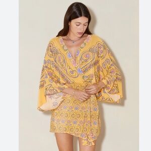 Boteh | Dresses | Boteh Darjeeling Silk Mini Robe Dress | Poshmark